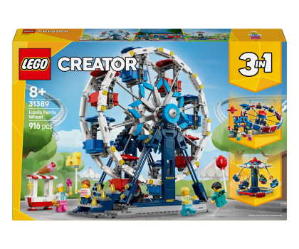 Klocki LEGO® LEGO CREATOR 31389 Kultowy diabelski młyn